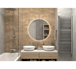 Овальное Зеркало для ванной комнаты Ajour led