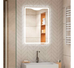 Зеркало для ванной комнаты и прихожей Amaze c  LED-подсветкой и сенсорным выключателем