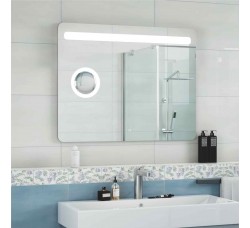 Прямоугольное  Зеркало для ванной комнаты Fibra LED