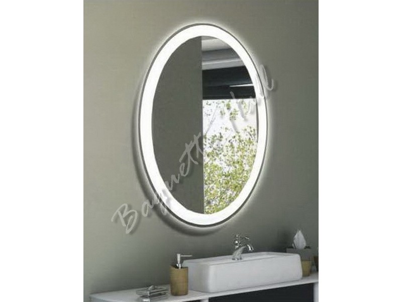 Овальное Зеркало для ванной комнаты Verso LED