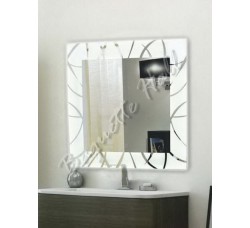 Зеркало для ванной комнаты с LED-подсветкой и сенсорным выключателем 770мм х 770мм