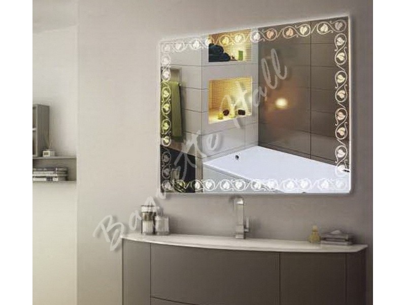 Зеркало для ванной комнаты с LED-подсветкой и сенсорным выключателем 915мм х 685мм