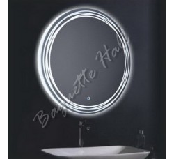 Зеркало для ванной комнаты с LED-подсветкой и сенсорным выключателем D770мм